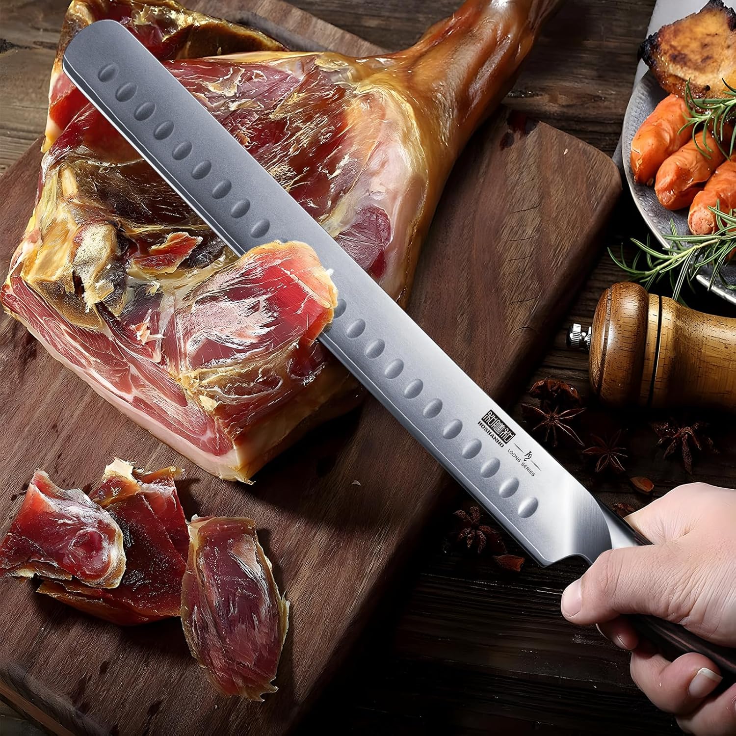 Thumbnail 6 de HOSHANHO Carving Knife 12 Inch