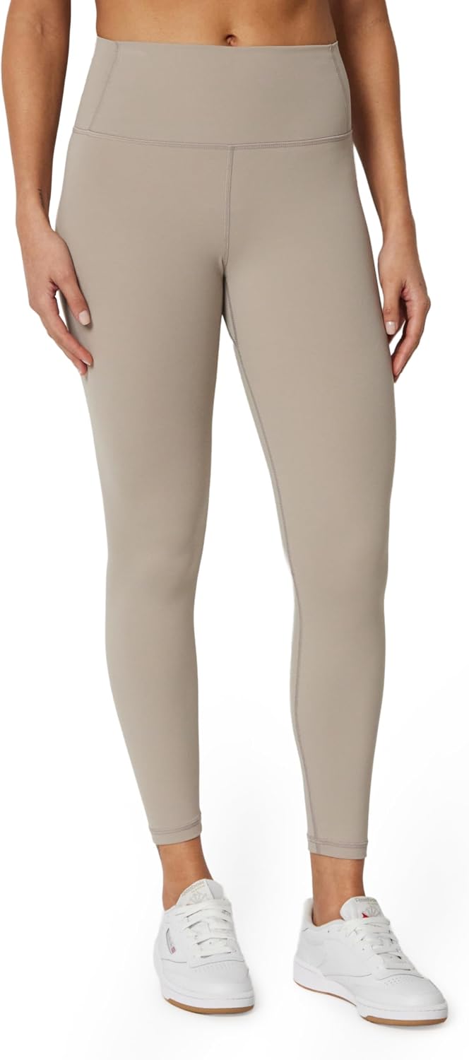 Detalle de Amazon Essentials Damen Formflex Yoga-Leggings mit hohem Bund, 7/8-Länge, 63,5 cm Innennaht