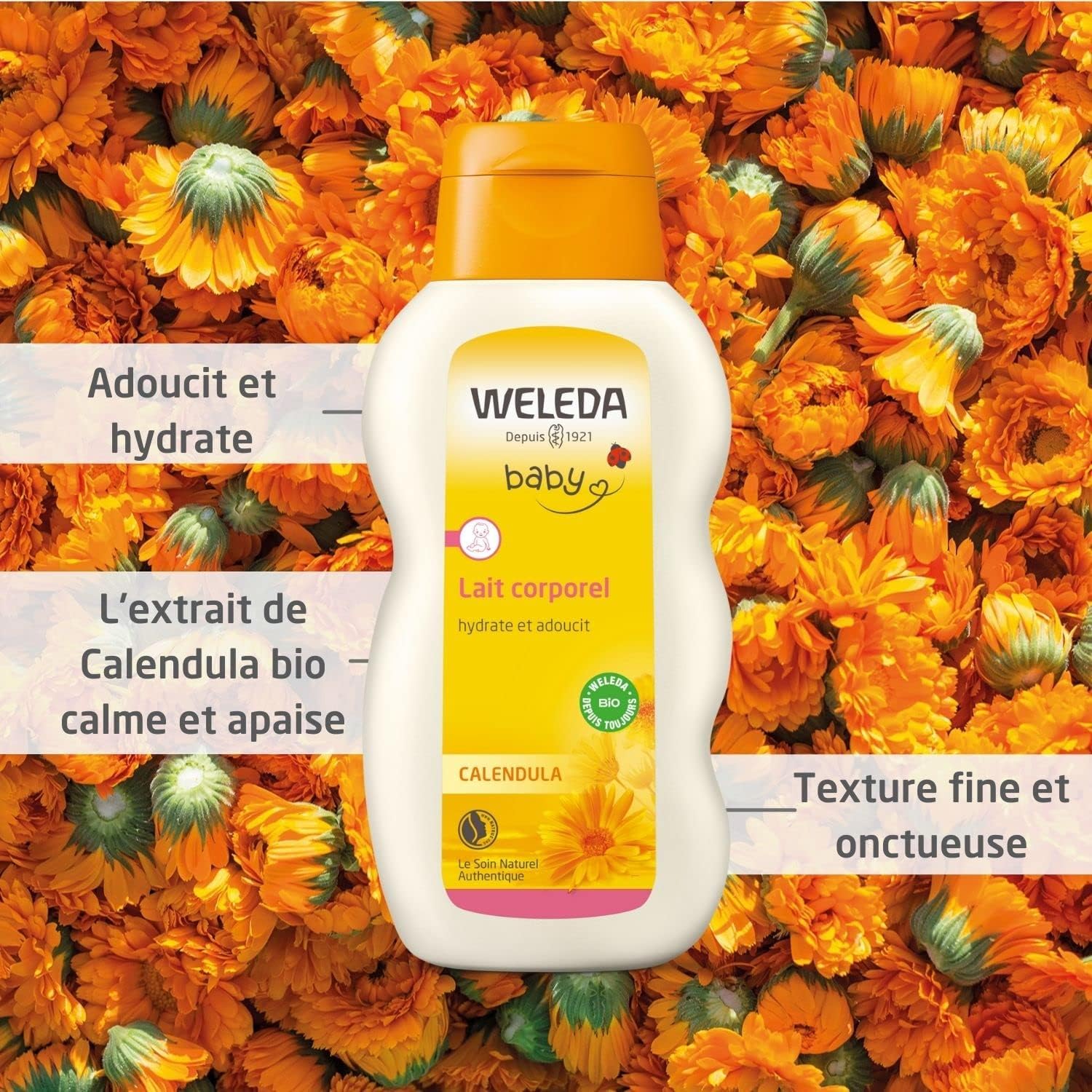 Detalle 2 de WELEDA Lait corporel Calendula 200 ml