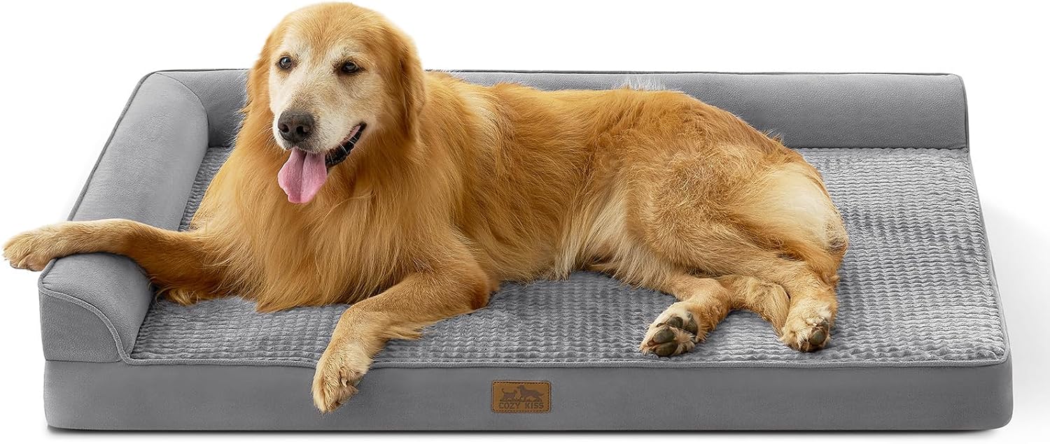 Detalle de COZY KISS Orthopädisches Hundebett XXL