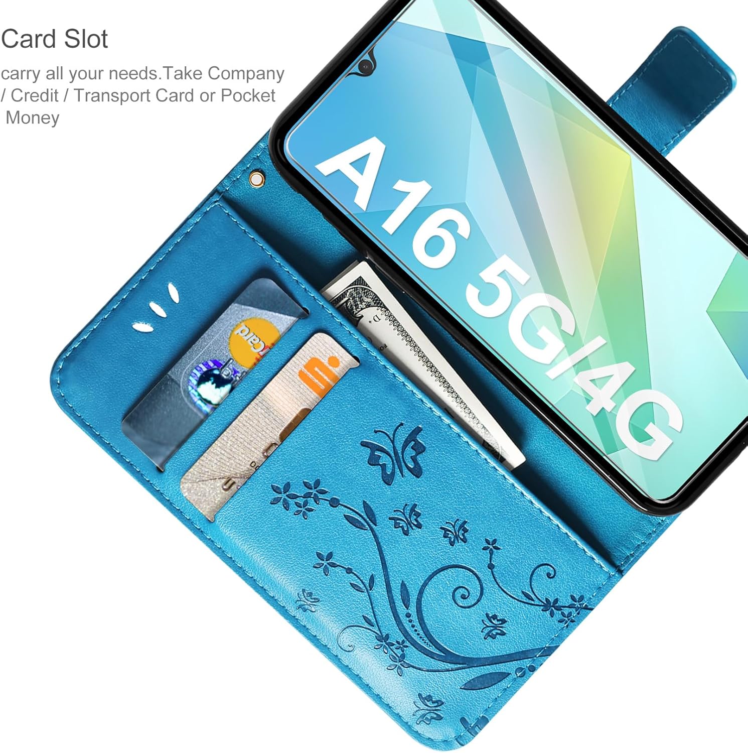 Detalle 2 de AROYI Case for Samsung Galaxy A16 5G Wallet case