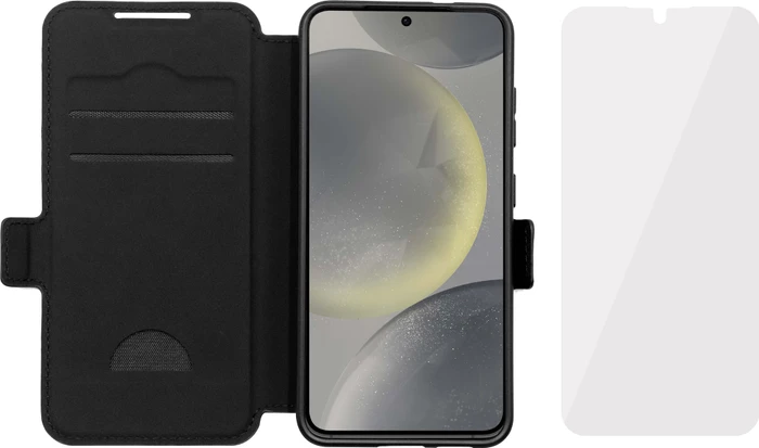 Thumbnail 12 de BlueBuilt Galaxy S25 Ultra Book Case Leder Schwarz