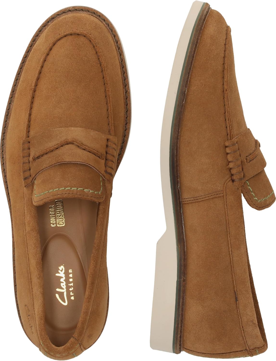 Thumbnail 6 de Clarks Atticus Lt Slip – Mocassin Homme en Cuir Lisse, Semelle Confort