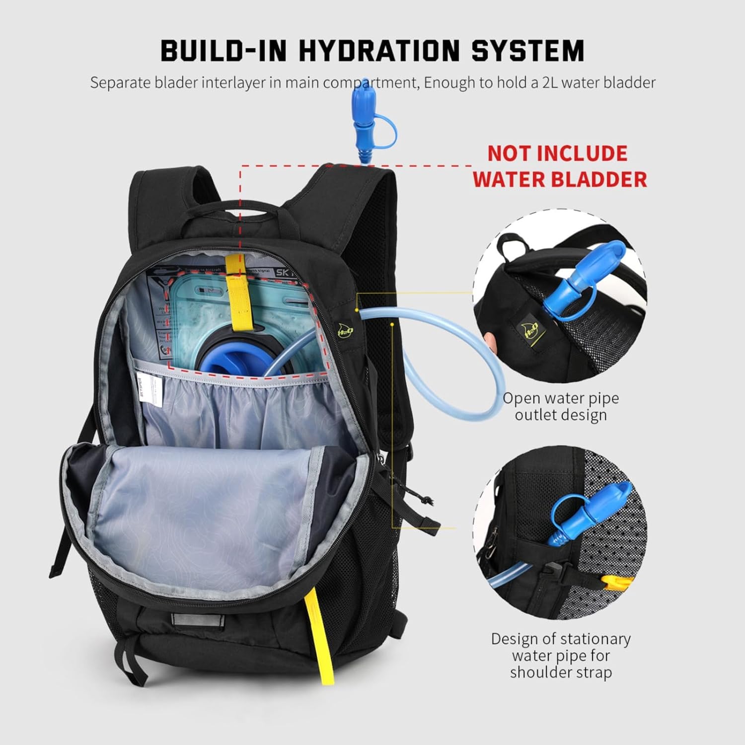 Thumbnail 5 de SKYSPER 30L Small Hiking Backpack: Lightweight 30L Daypack for Trekking and Outdoor Travel