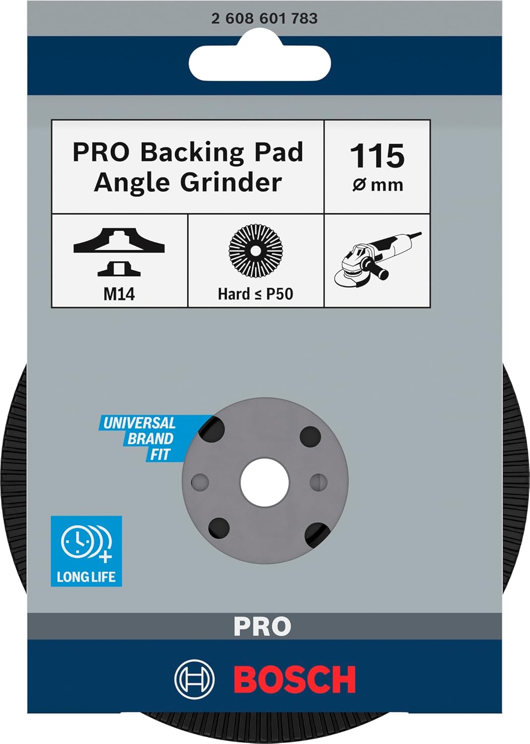 Thumbnail 1 de Bosch 2608601783 – Schleifer-Platte 115 mm, Hart (Duro)