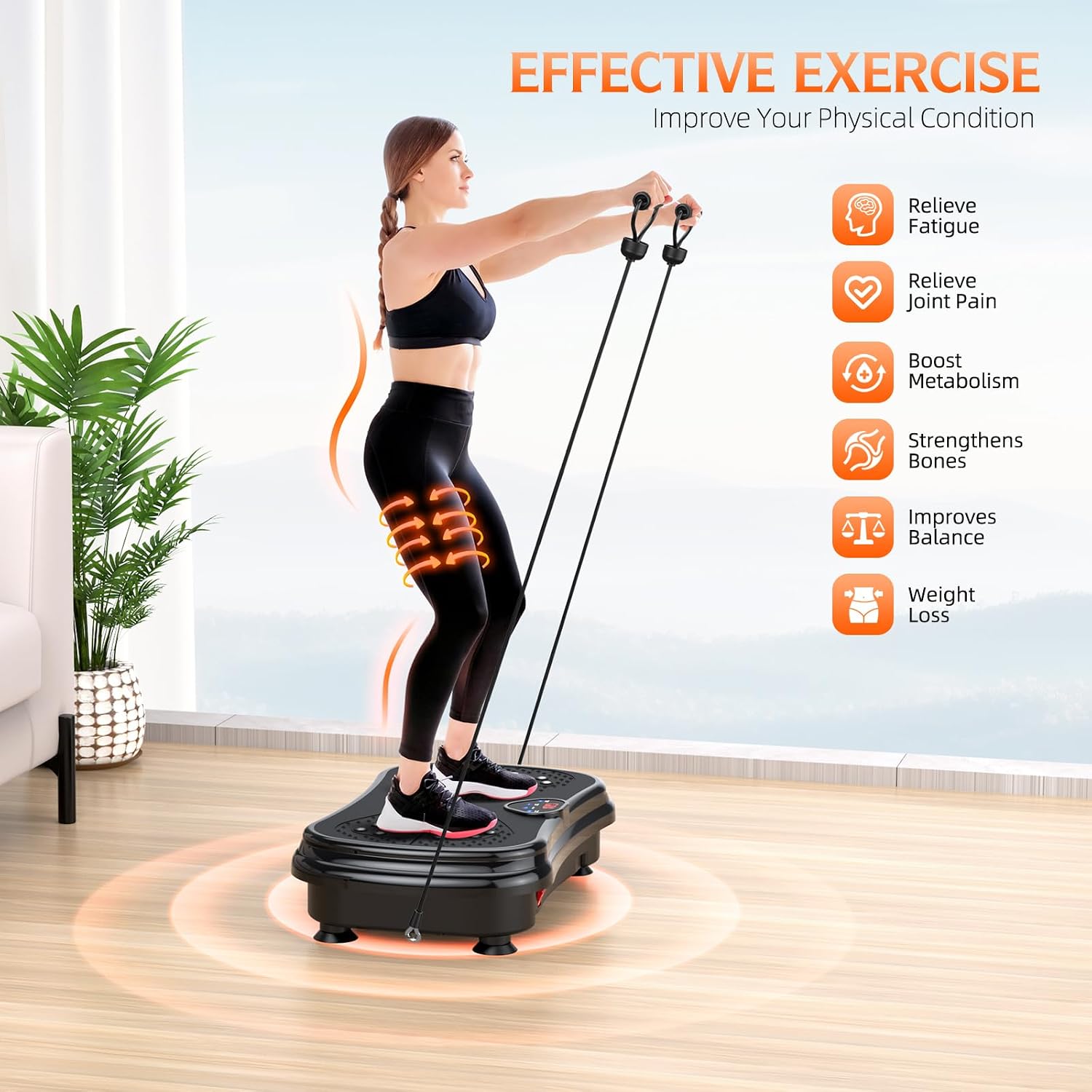 Thumbnail 5 de Vibration Plate with 180 Speeds ⚙