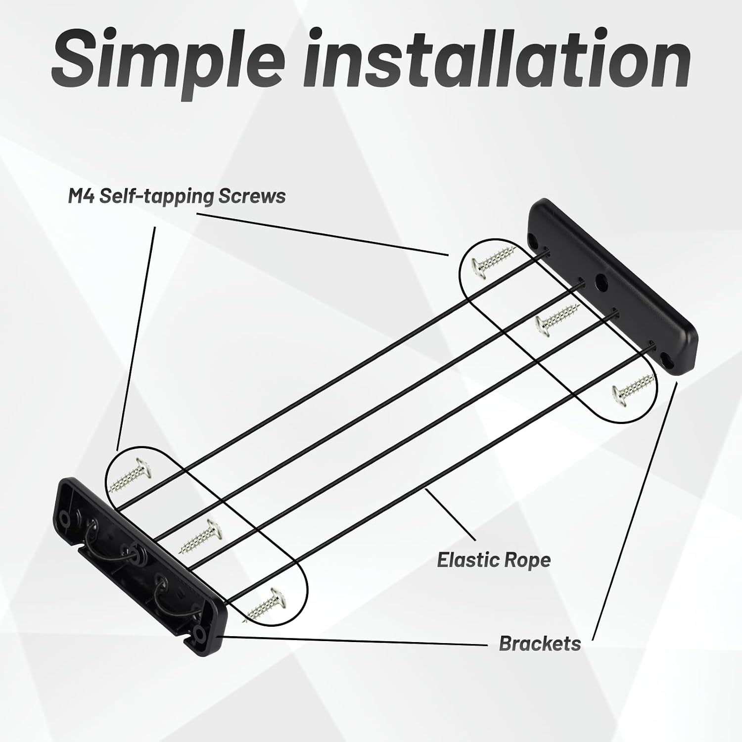 Thumbnail 4 de Elastic cargo fence for camper cabinets