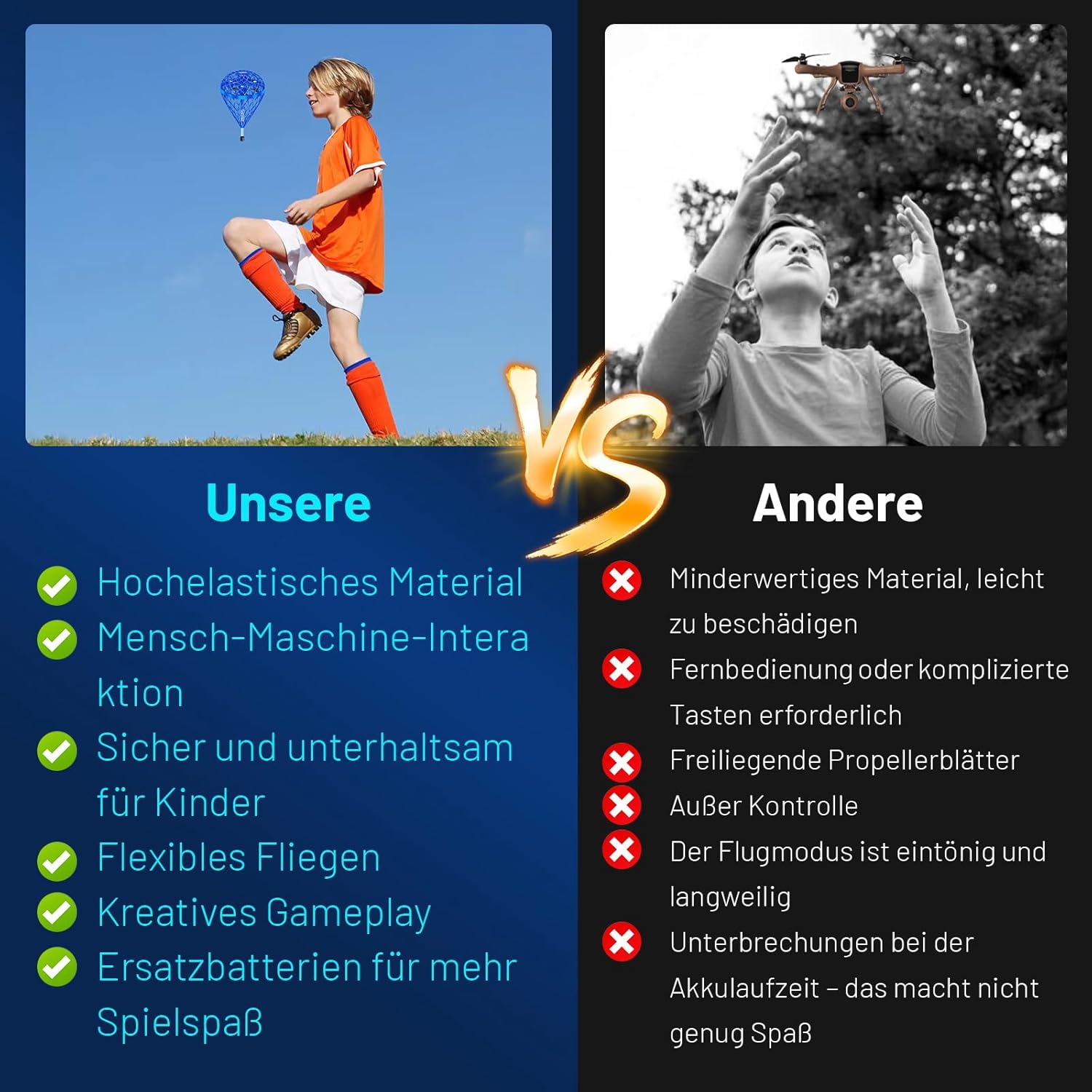 Thumbnail 3 de Fliegender Ball Mini Drohne für Kinder