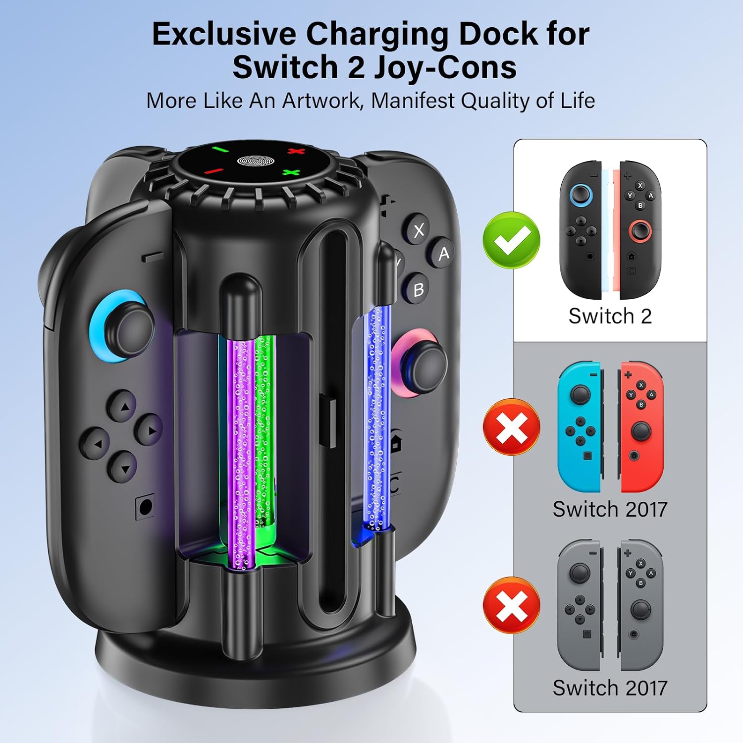 Thumbnail 6 de ZRZLMVP Controller Charger 4-in-1 for Switch 2