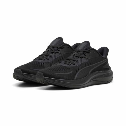 Detalle 2 de PUMA Skyrocket Lite: tenis unisex para adultos en negro plata mate (45 EU)