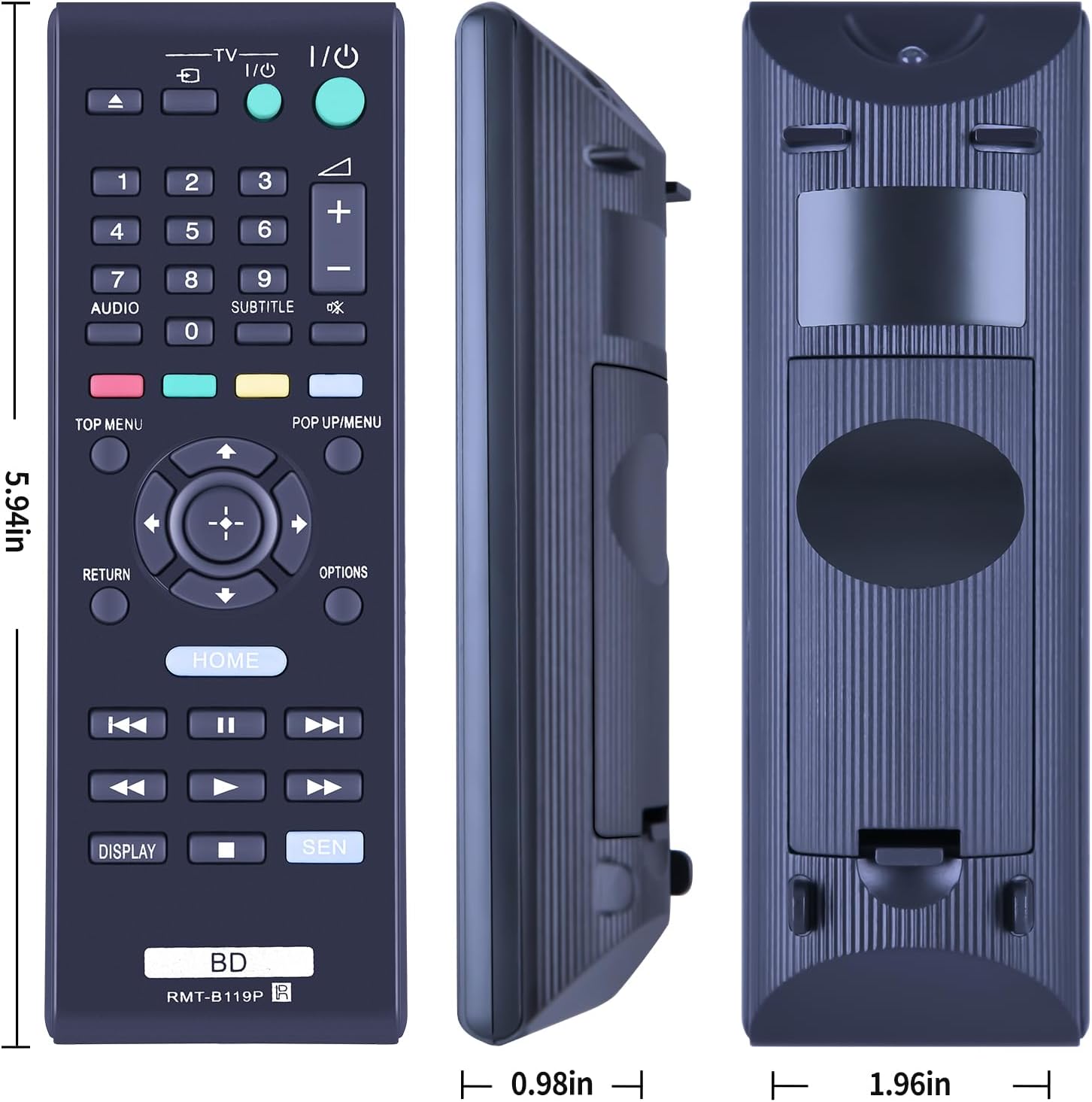 Thumbnail 4 de TCNOUMT New RMT-B119P Remote Control for Sony DVD Players