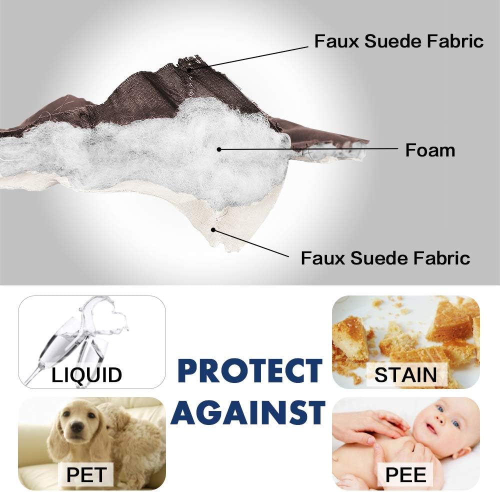 Thumbnail 4 de BellaHills Recliner Chair Cover: Practical, Reversible Furniture Protector for Homes with Pets or Kids