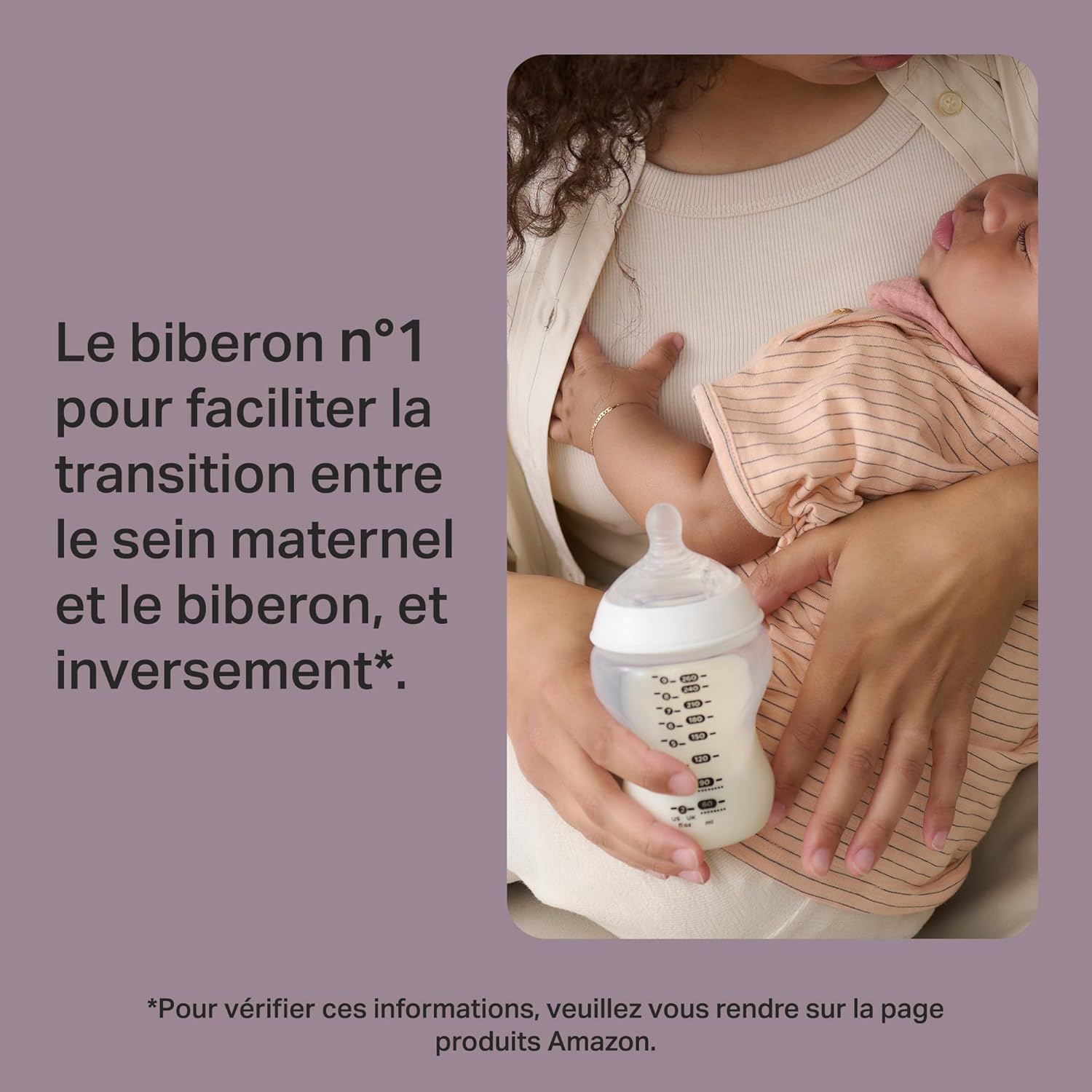 Thumbnail 2 de Lot de 3 biberons anti-colique Tommee Tippee Natural Start 260 ml – tétine débit lent forme sein