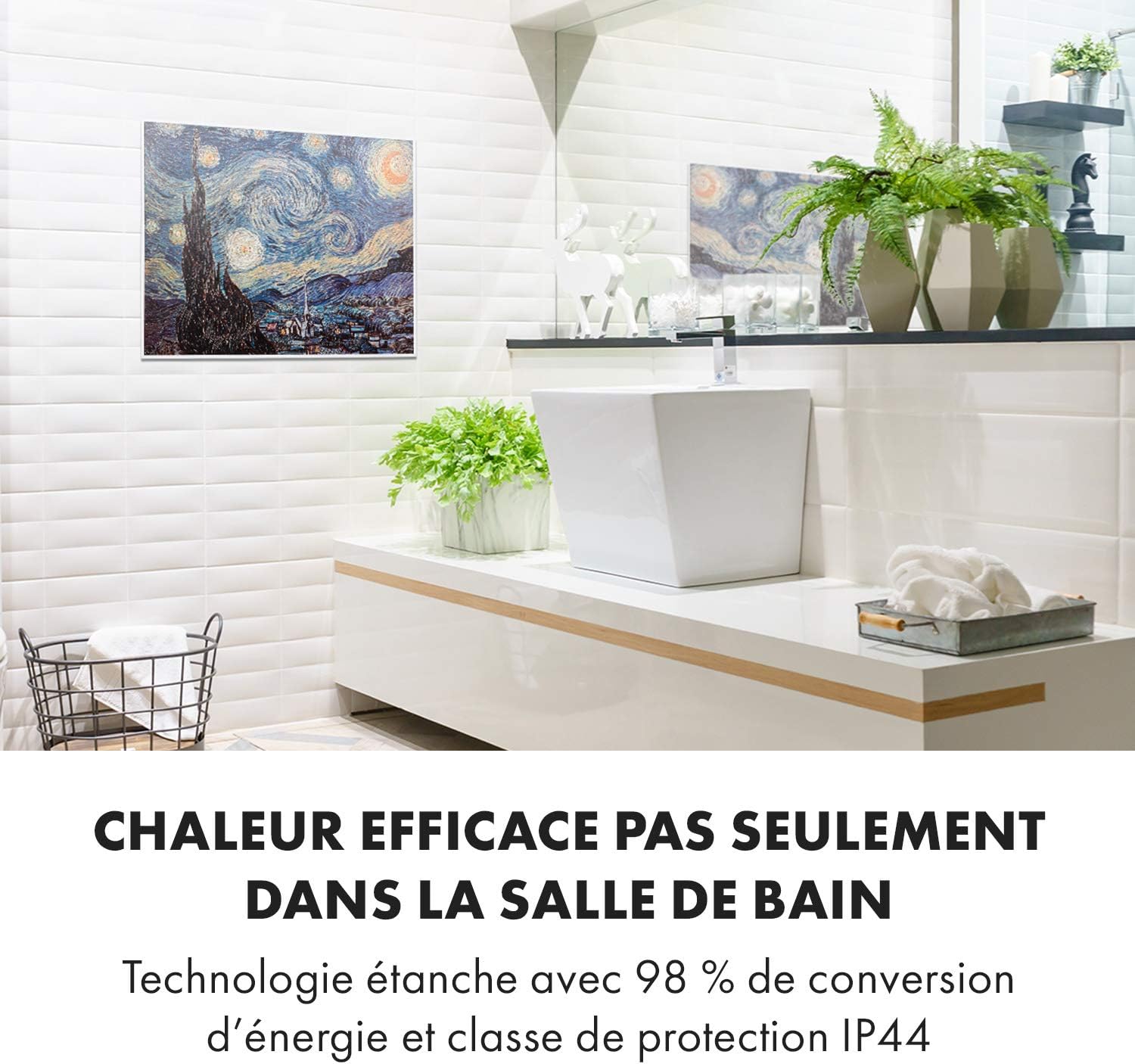 Thumbnail 5 de Klarstein Placard Mural infraroodwandradiator 500 W met wifi-app