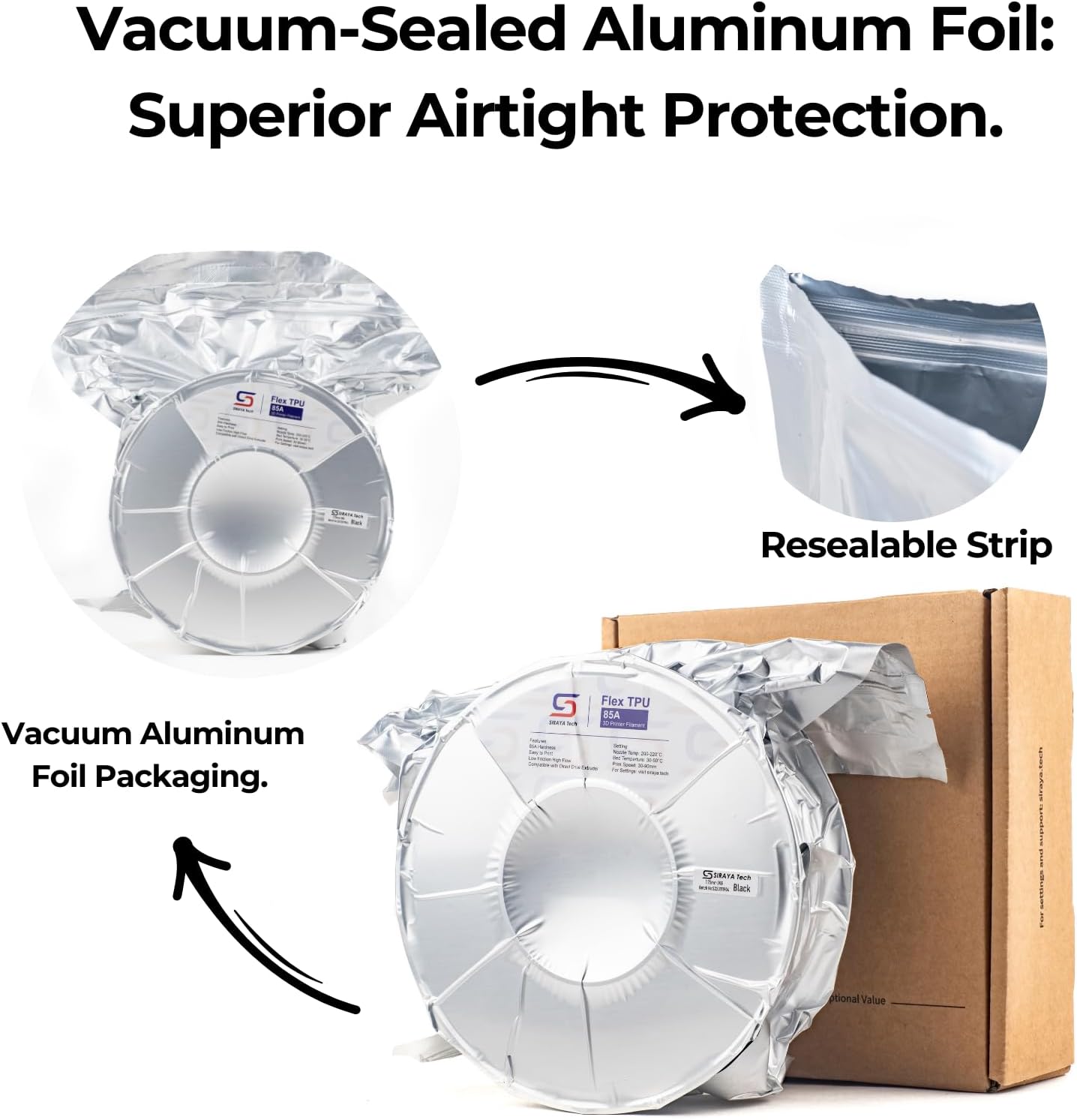 Thumbnail 5 de Siraya Tech Flex TPU 85A Filamento Flexible ISO 10993 🧪