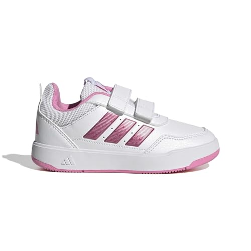 Detalle de Adidas Tensaur Sport 3.0 Hook and Loop Scarpe per Bambini e Ragazzi, Ftwr White/Bliss Pink/Grey Two, 34 EU