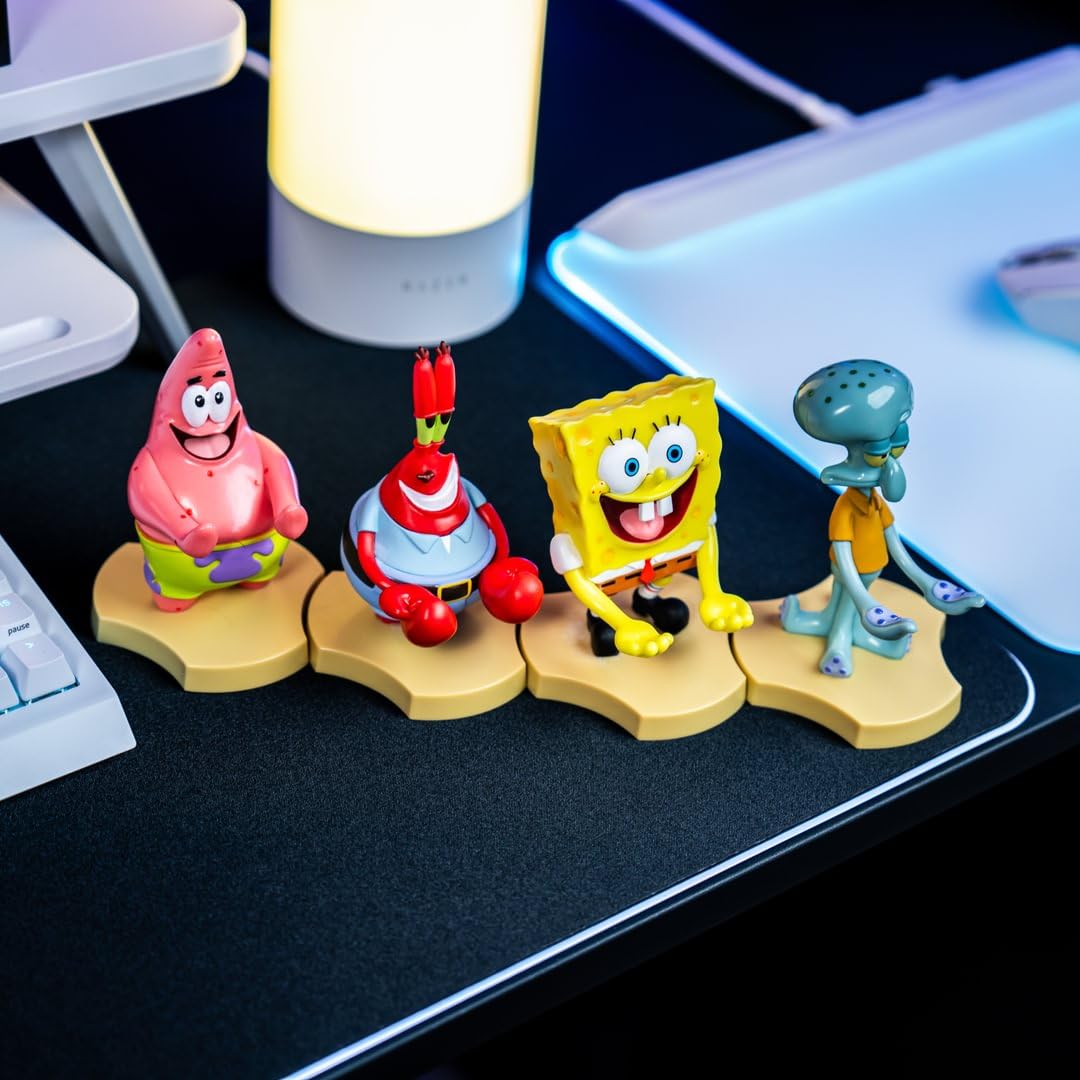 Detalle 1 de SpongeBob Handyhalter 11 cm Kabelguys Minis