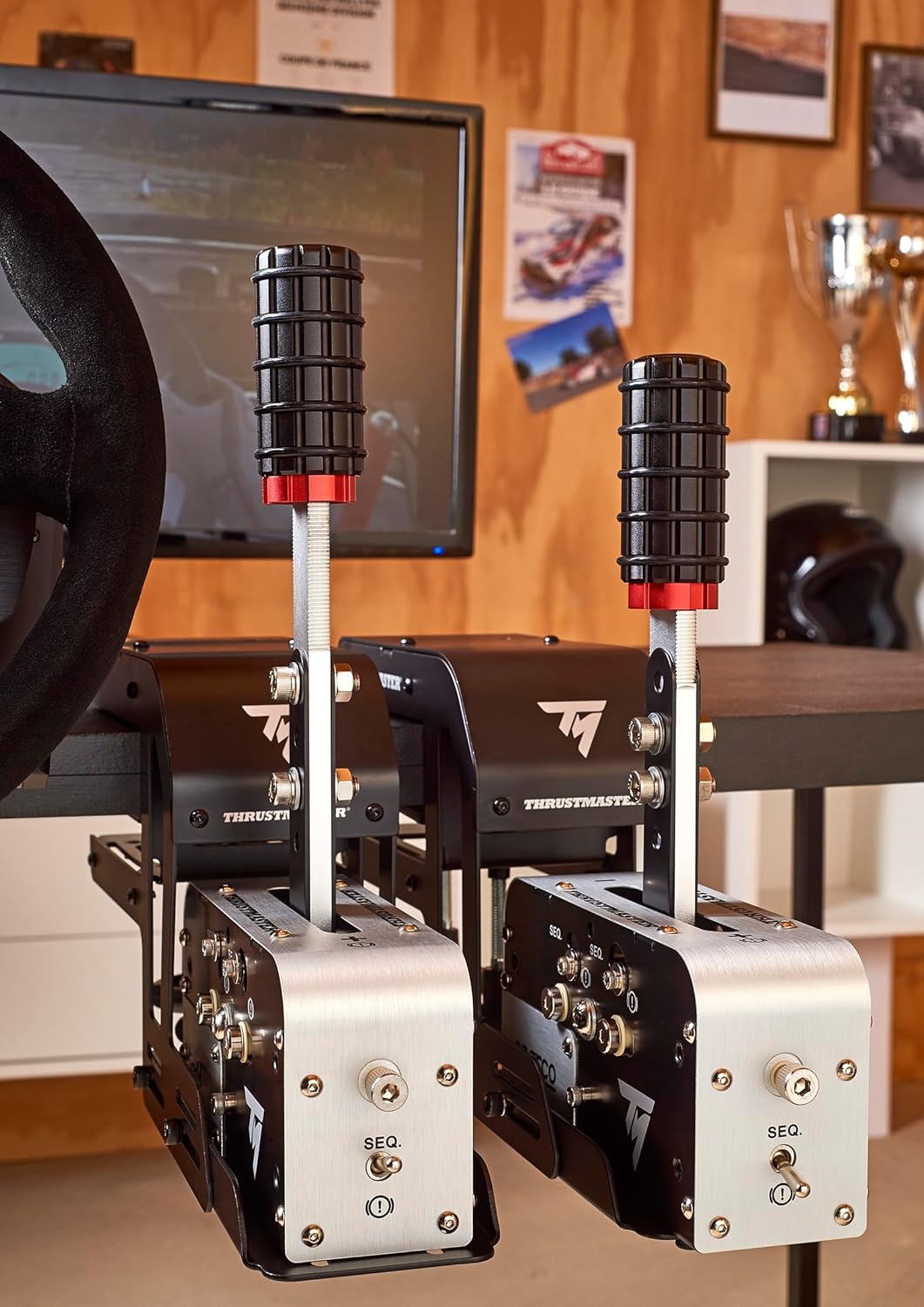 Thumbnail 6 de Thrustmaster TSS Handbrake – Freno a Mano Progressivo e Cambio Sequenziale per Simulazioni di Guida