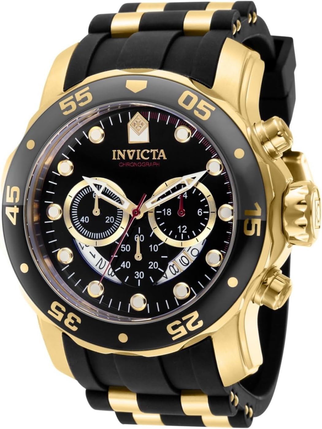 Detalle de Invicta Pro Diver Edelstahl Herren Quarzuhrwerk – 48 mm