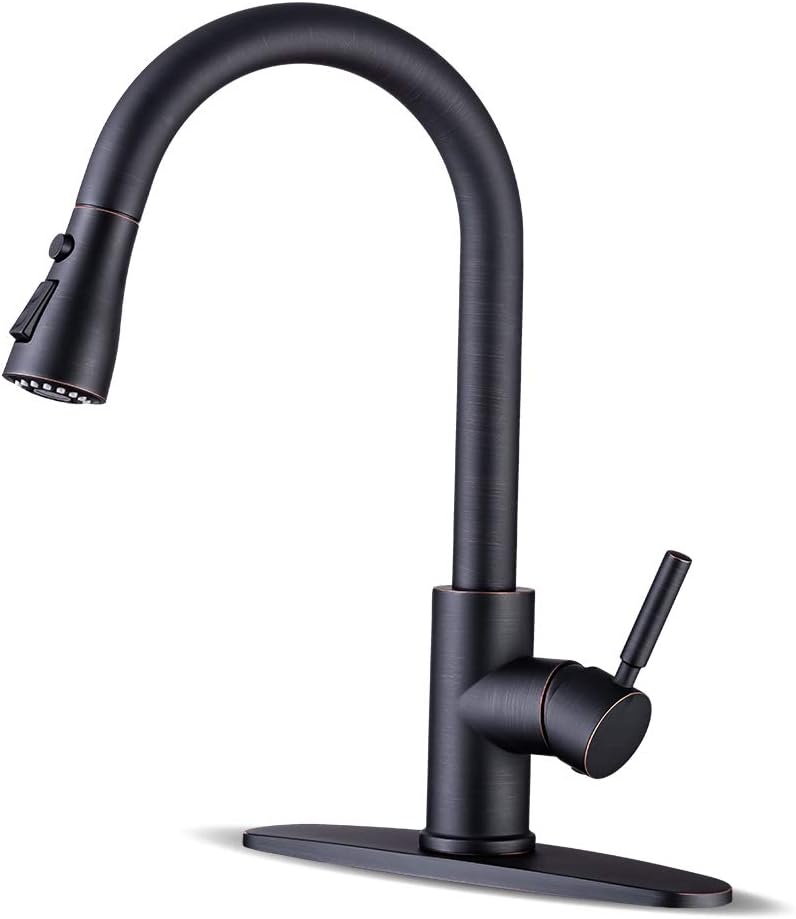 Thumbnail 6 de WEWE Pull-Down Kitchen Faucet, SUS304 Stainless Steel