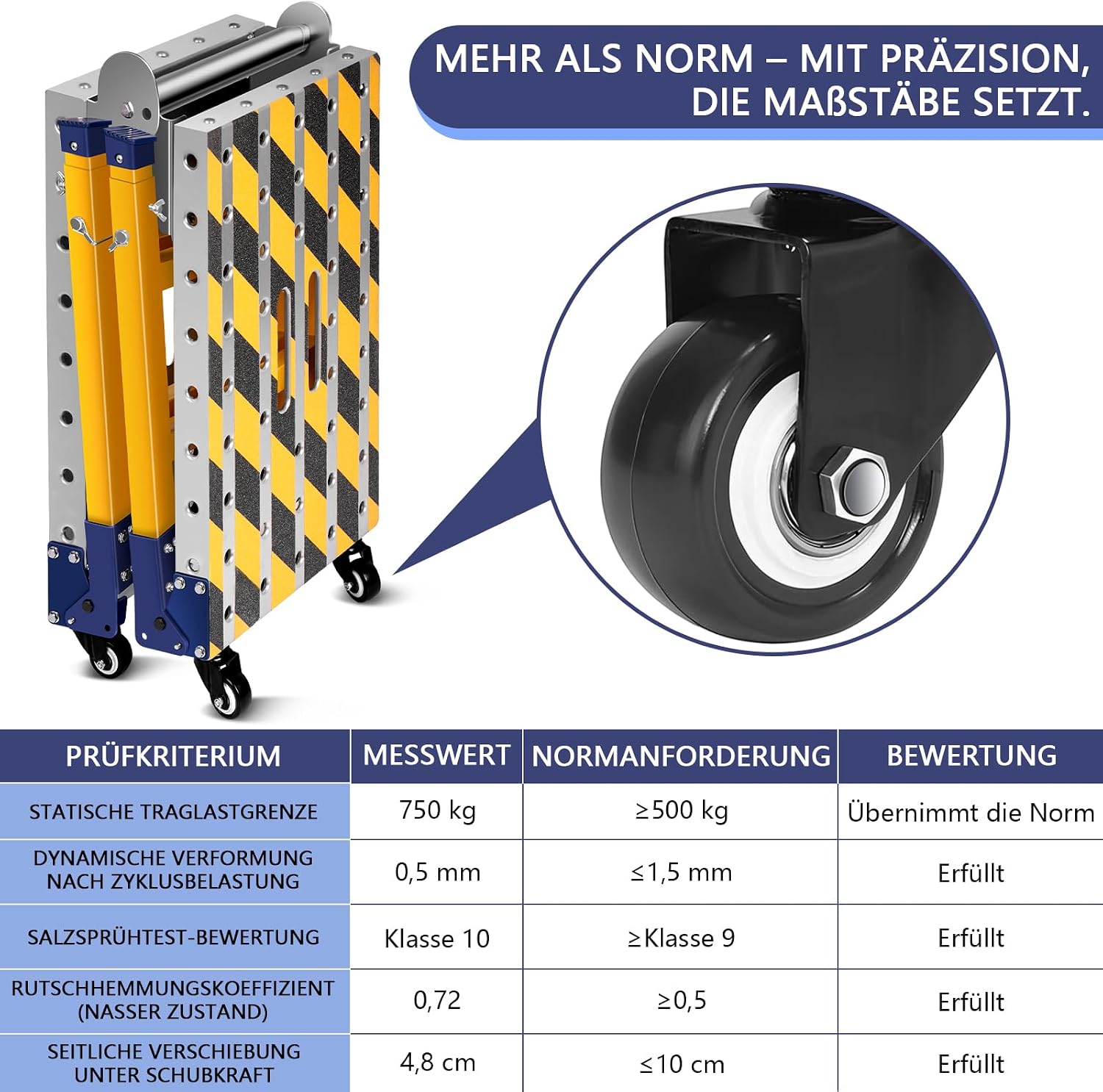 Detalle 2 de 2-in-1 Arbeitsplattform 500 kg Schweißtisch