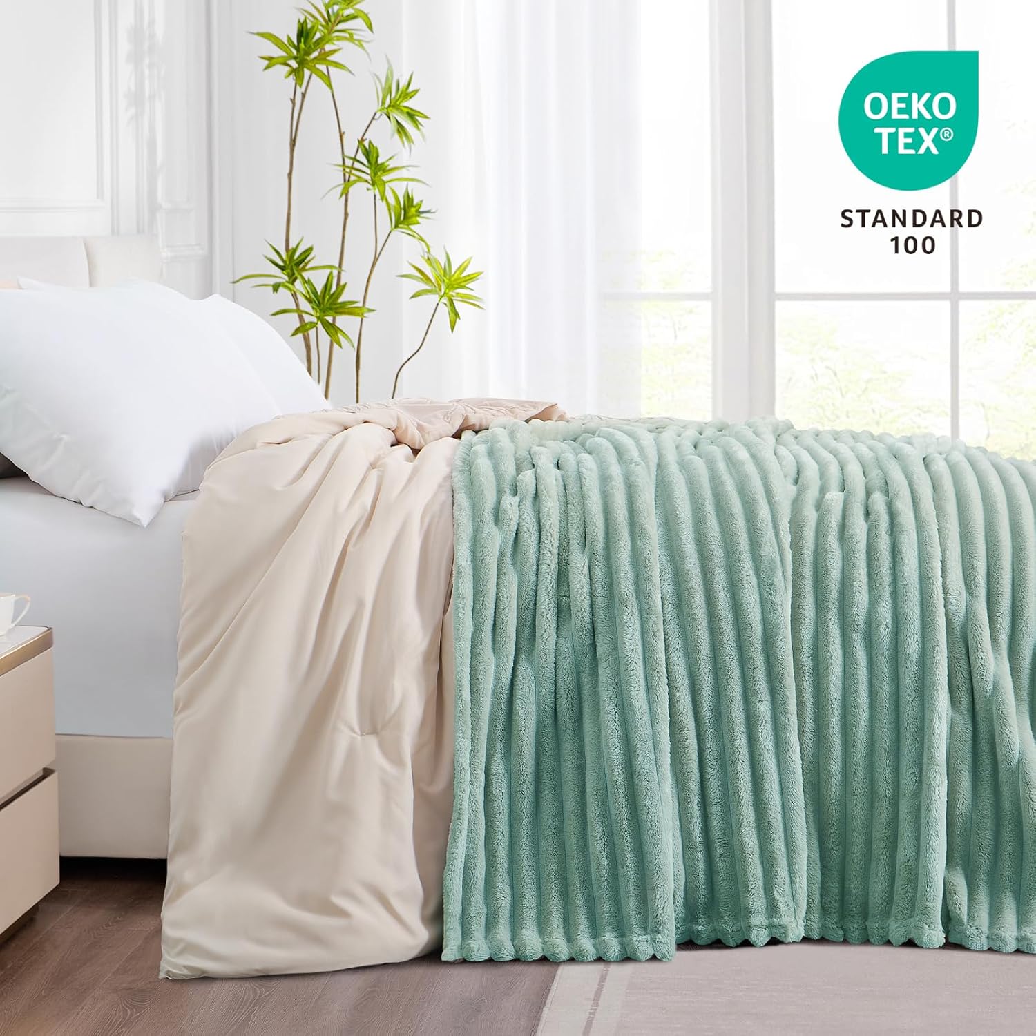 Thumbnail 4 de RUIKASI Fleece Throw Blanket 230x270cm 🛋