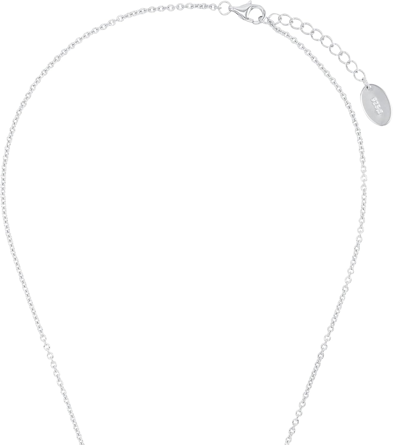 Detalle de s.Oliver Kette mit Anhänger aus 925 Sterling Silber – Zirkonia, 42+3 cm, Geschenkbox