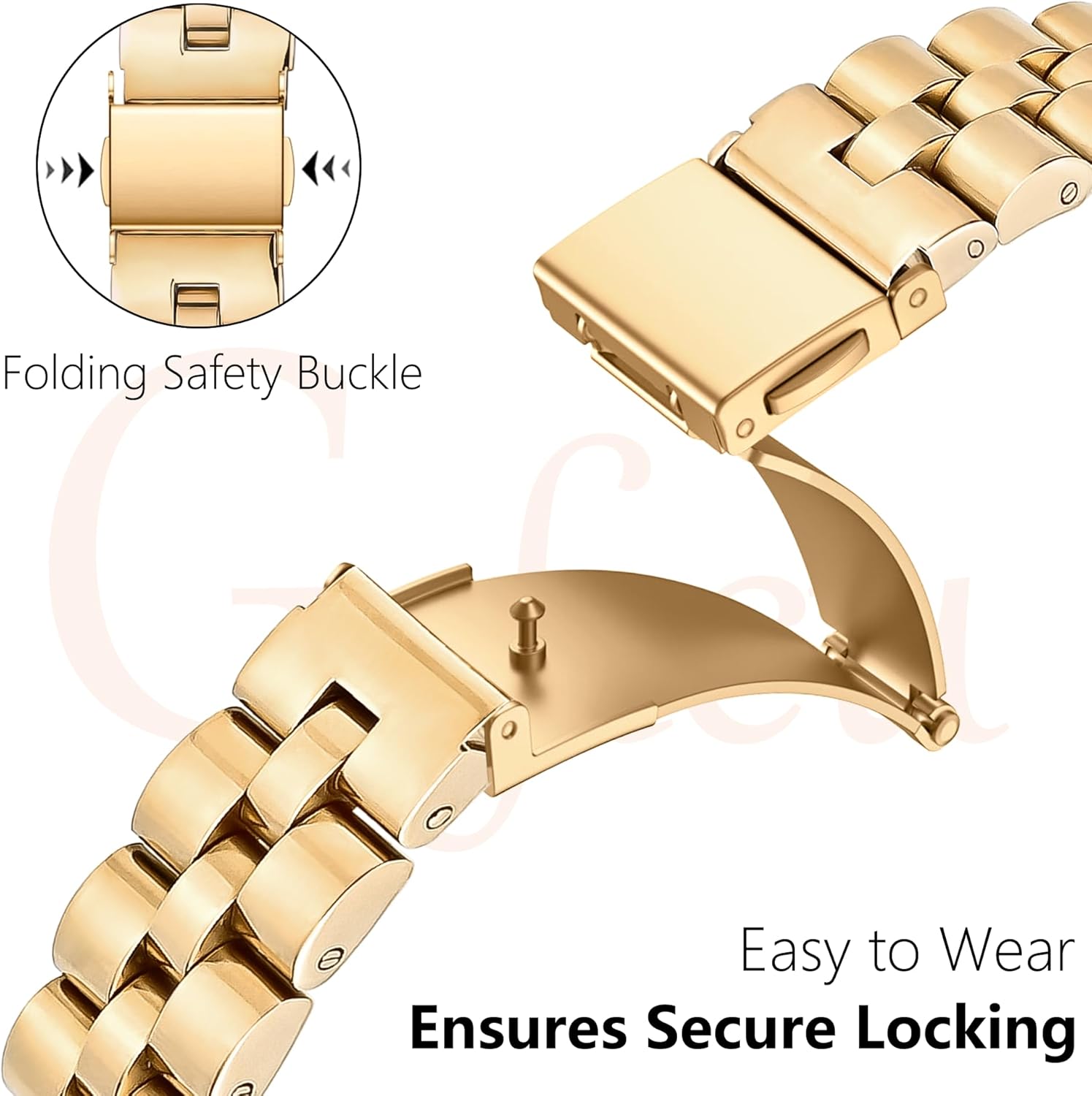 Thumbnail 2 de G-ficu Metal Watch Strap 44mm