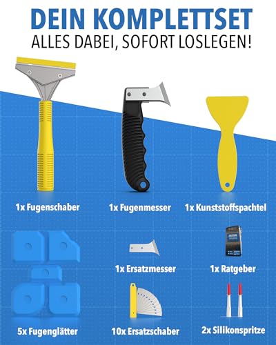 Thumbnail 4 de Kit 23 outils pour enlever et lisser silicone