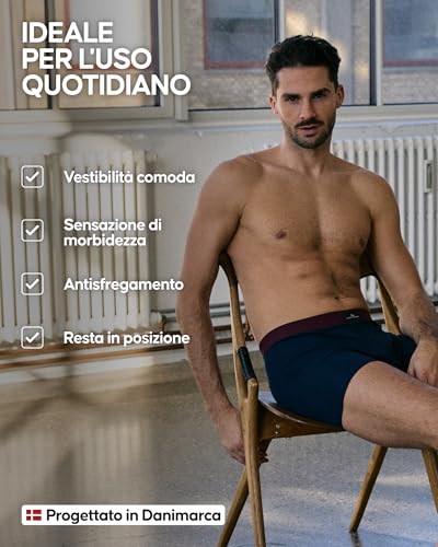 Thumbnail 3 de DANISH ENDURANCE Boxer Uomo Cotone – 3 o 10 Paia, Multicolore, Taglia L