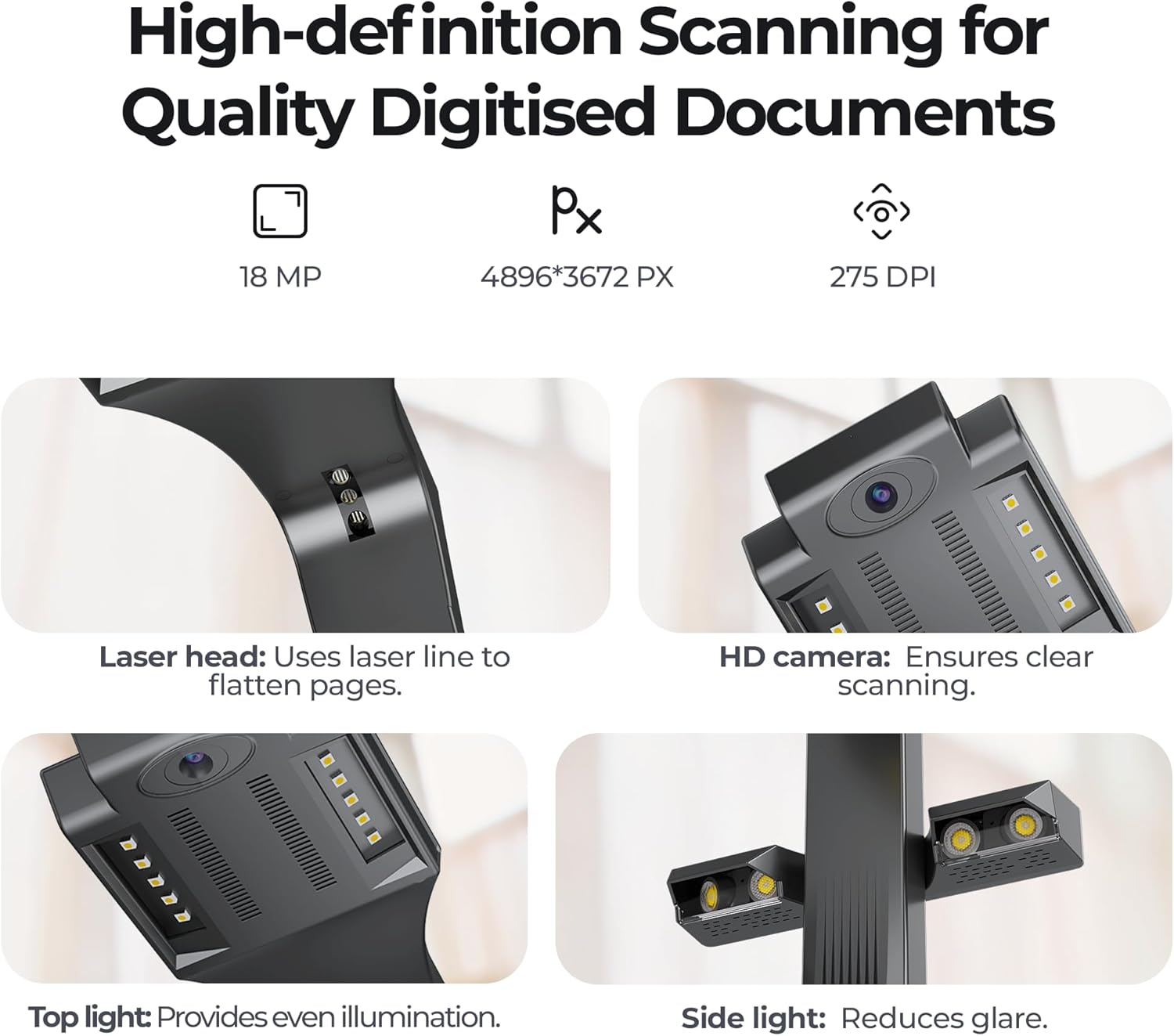 Thumbnail 3 de CZUR ET18 Pro A3 Scanner