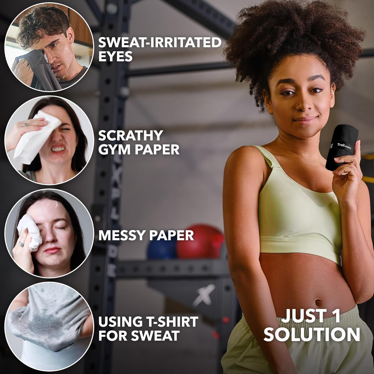 Thumbnail 5 de Trailoom Microfiber Workout Towels Set of 5 🏋