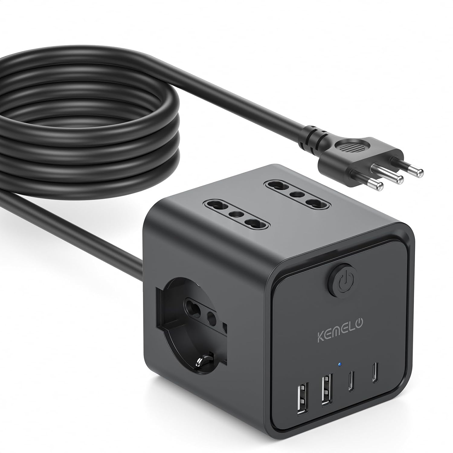 Detalle de Ciabatta Multipresa 4 Prese 3 m con USB