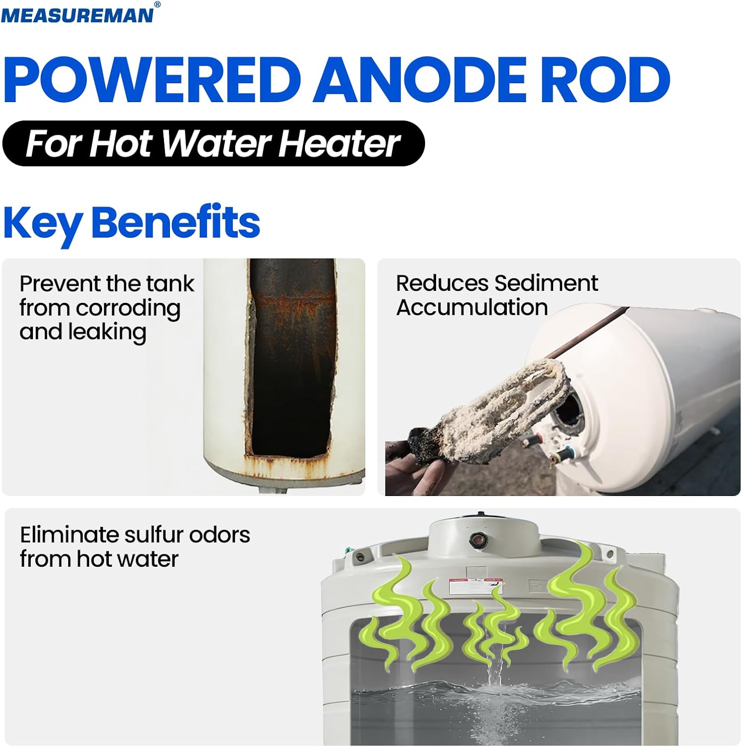 Detalle 2 de MEASUREMAN Water Heater Anode Rod Titanium