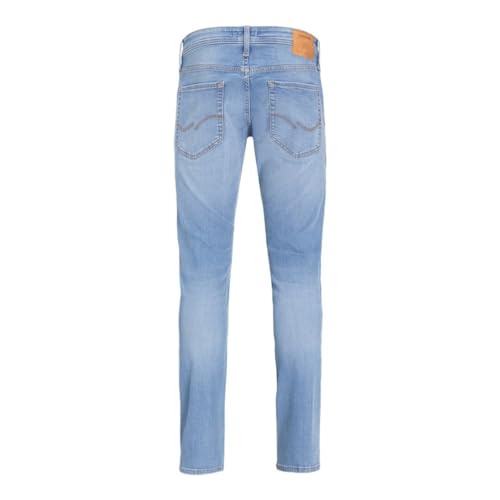 Detalle 2 de JACK & JONES JJI Glenn JJOriginal Slim Fit Jeans – Moonlight, 31W/30L