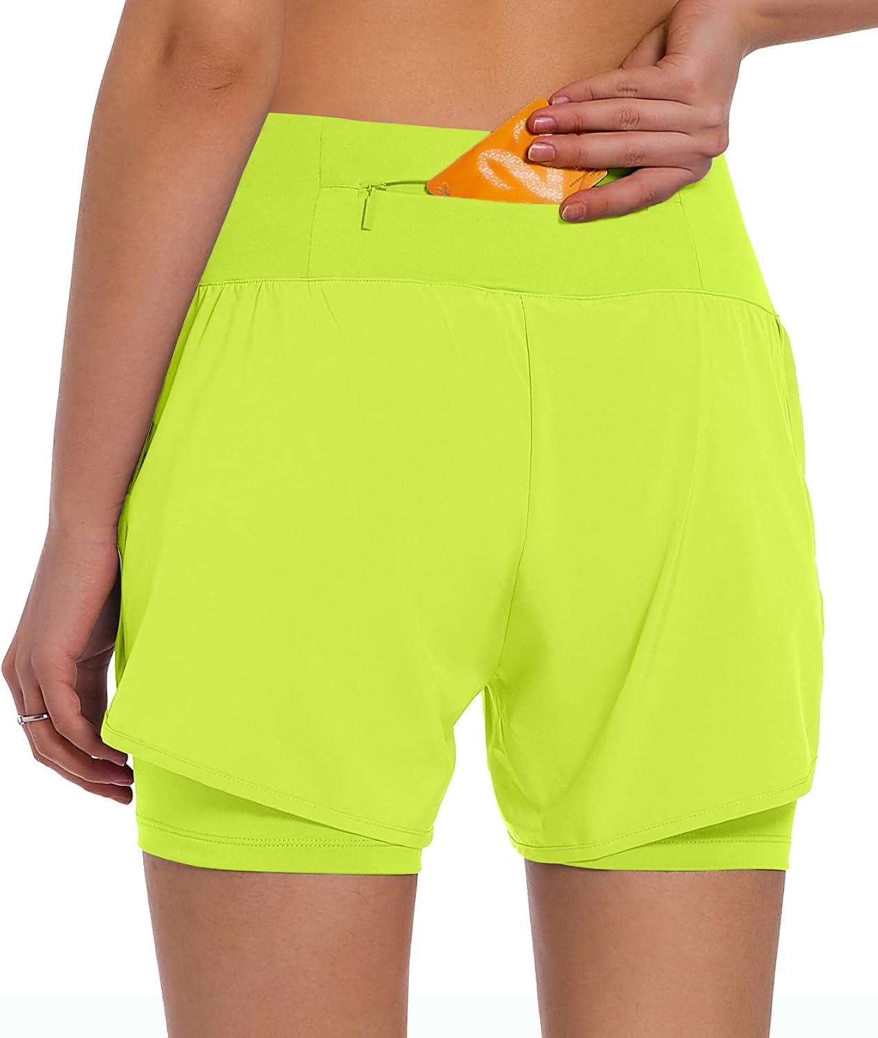 Detalle 2 de Ksmien Women's 2-in-1 Running Shorts