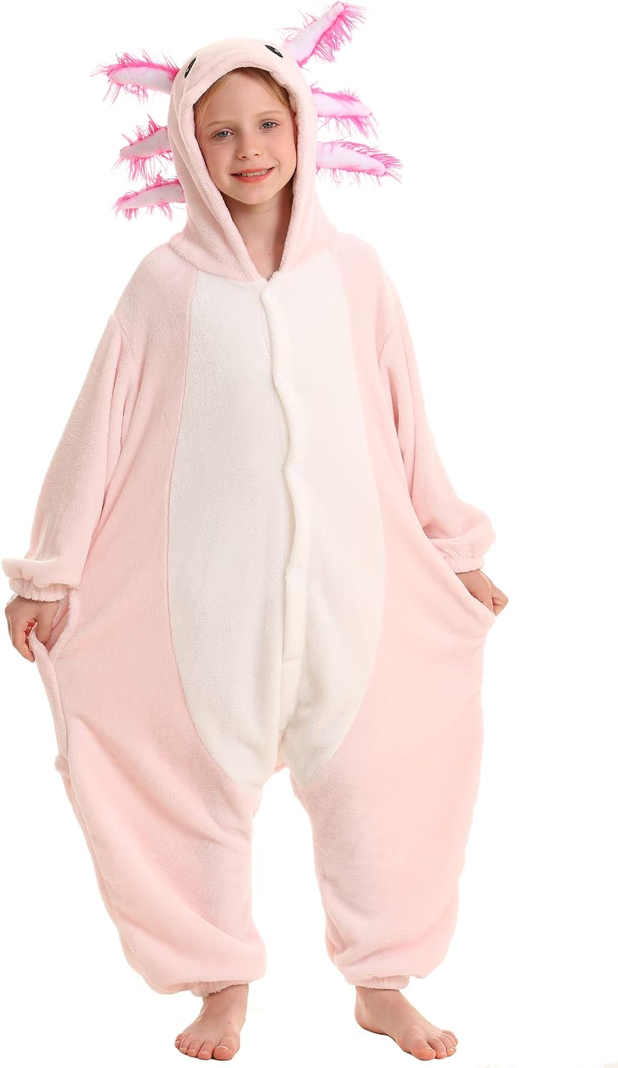 Detalle de DELEY Axolotl Onesie Pajamas