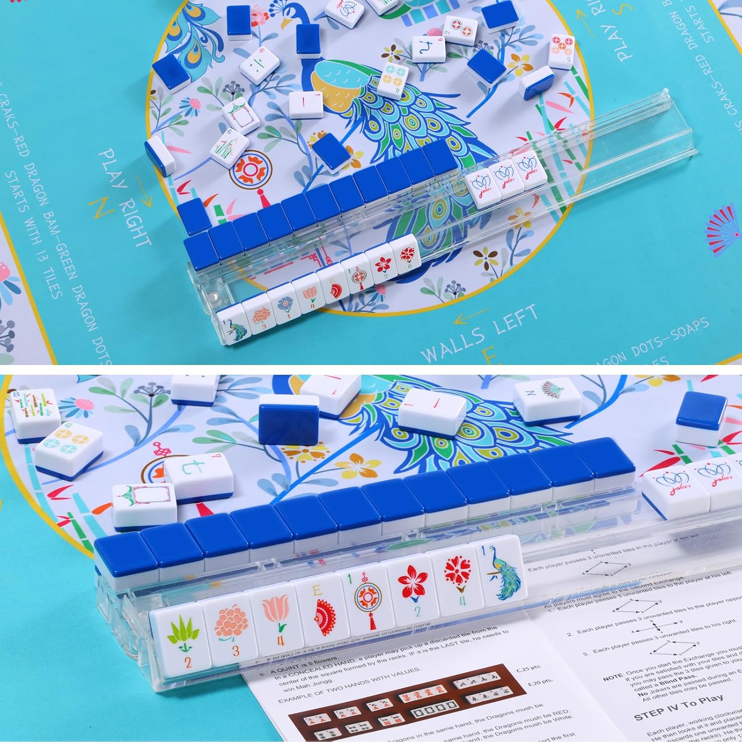 Thumbnail 6 de My Mahjong Trove American Mahjong Set, 1.2-Inch Tiles