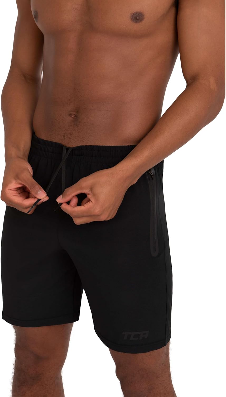 Thumbnail 1 de TCA Elite Tech Pantaloncini da Palestra Uomo con Tasche laterali – corto sportivo per corsa e allenamento