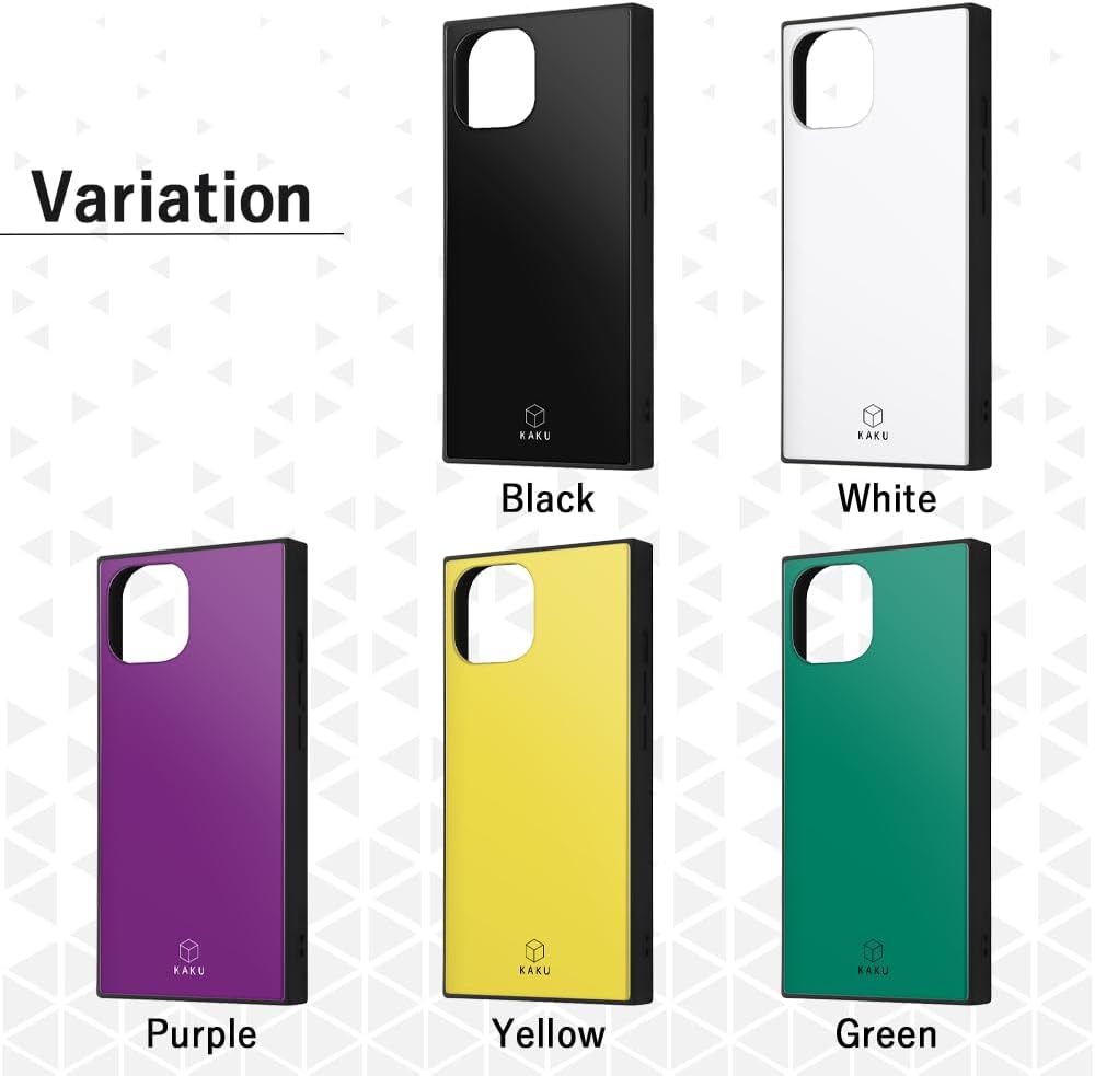 Detalle de イングレム K3TB KAKU iPhone 15/14/13用耐衝撃ケース TPU・ポリカーボネートのハイブリッド構造