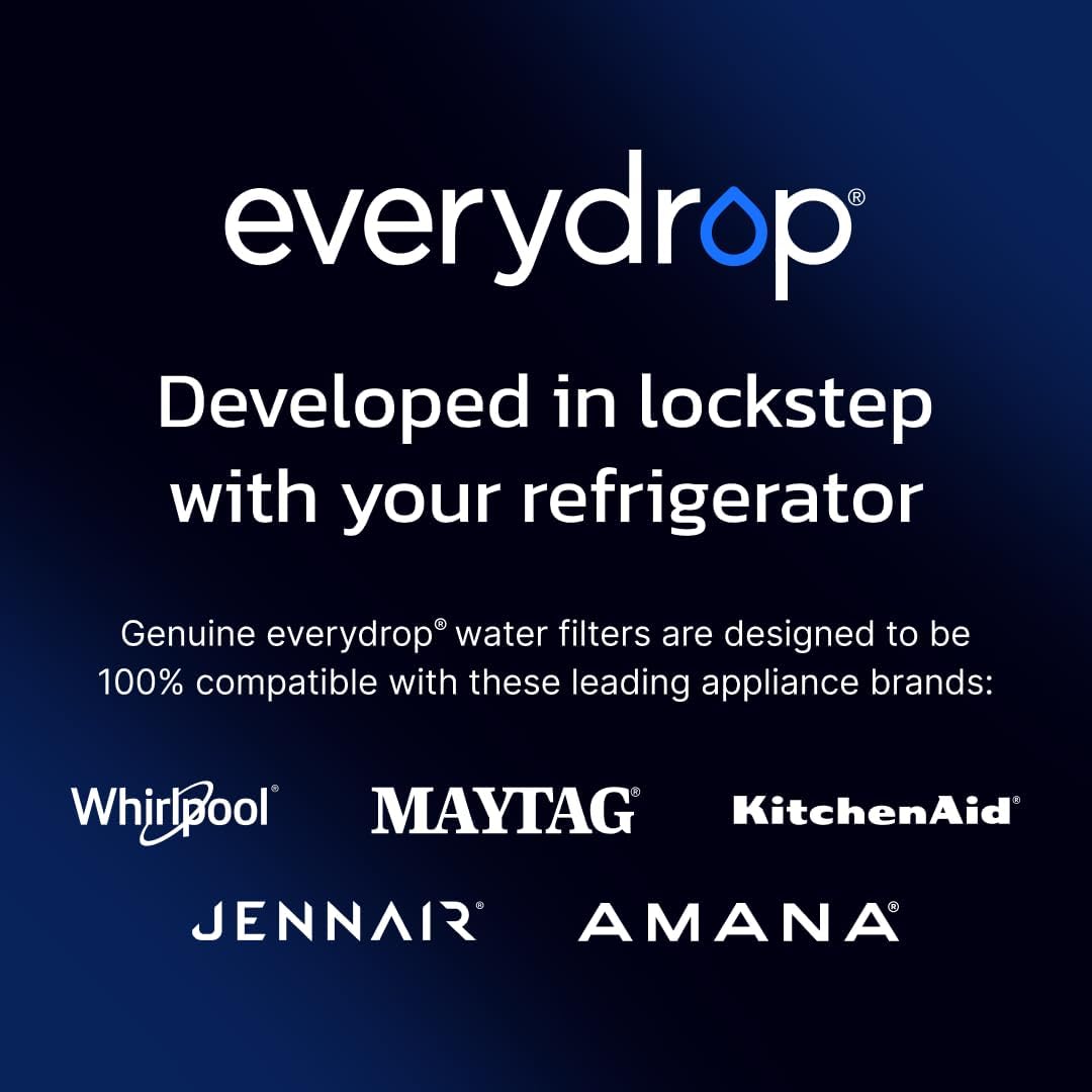 Detalle 2 de everydrop by Whirlpool Refrigerator Water Filter A - EDRARXD1: A Closer Look for Everyday Water Refreshment