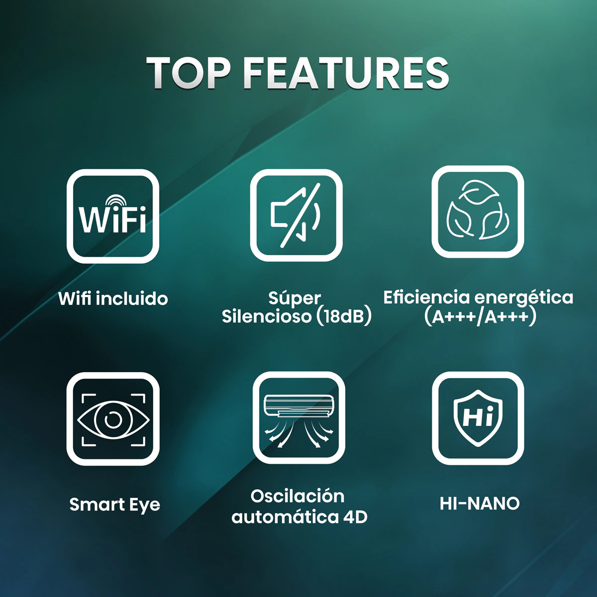 Thumbnail 3 de Hisense QH35XV4A aire acondicionado 3.010 frig/h WiFi