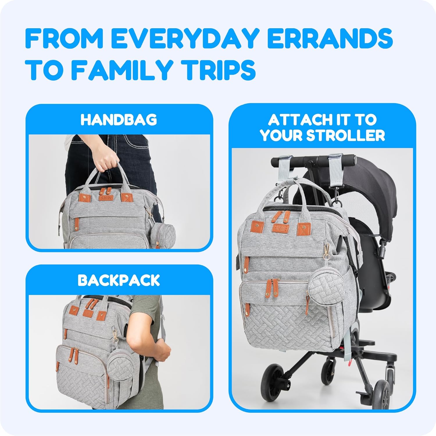 Detalle 2 de Orian Diaper Backpack 24L