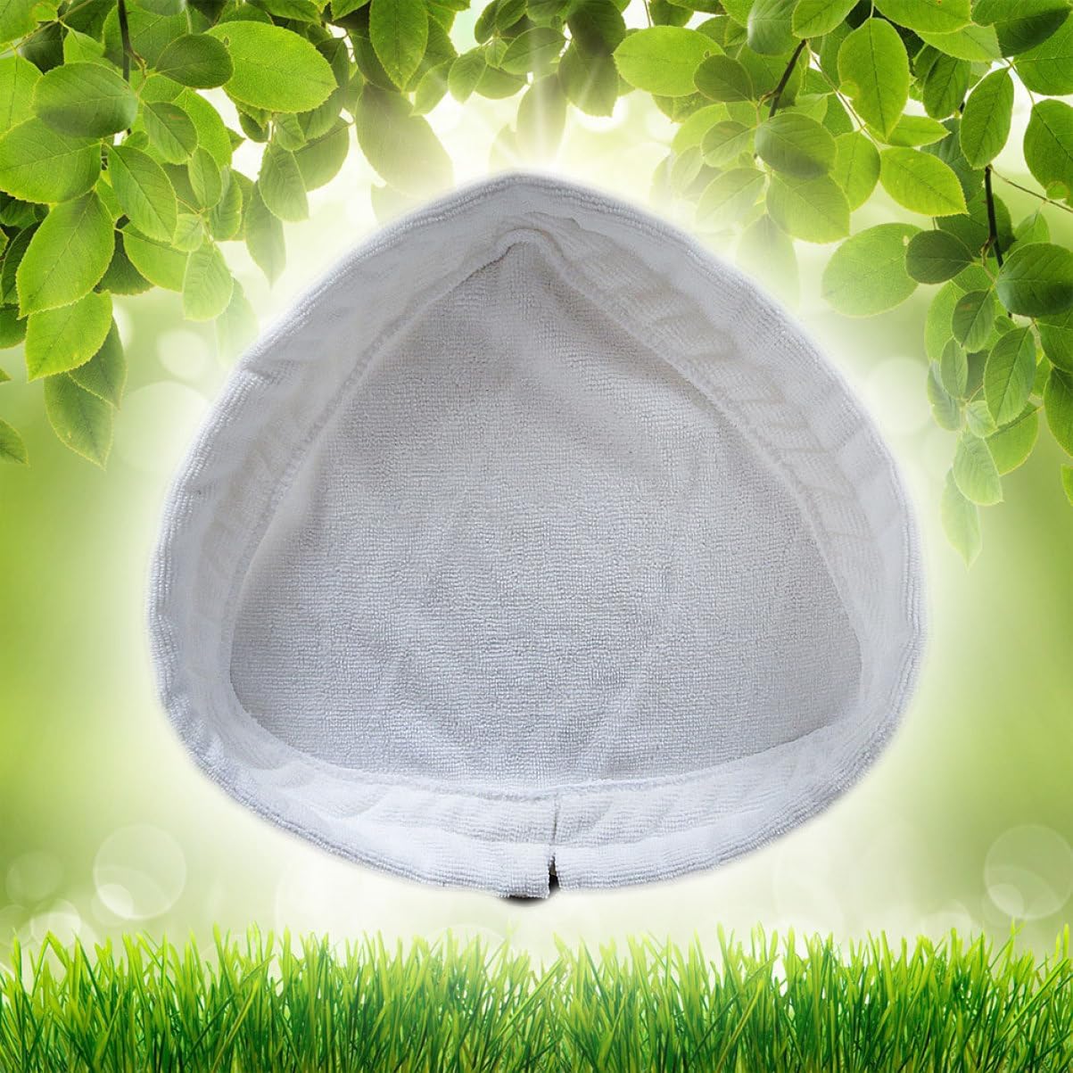 Thumbnail 4 de Milisten Steam-Mop Aufsatz: 3 waschbare Dreieckstücher / Wischbezug für Dampfmop & Gartenschere