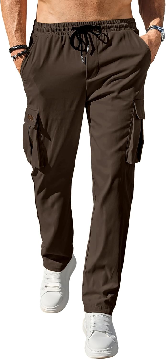 Thumbnail 1 de Comdecevis Men's Casual Cargo Pants stretch joggers
