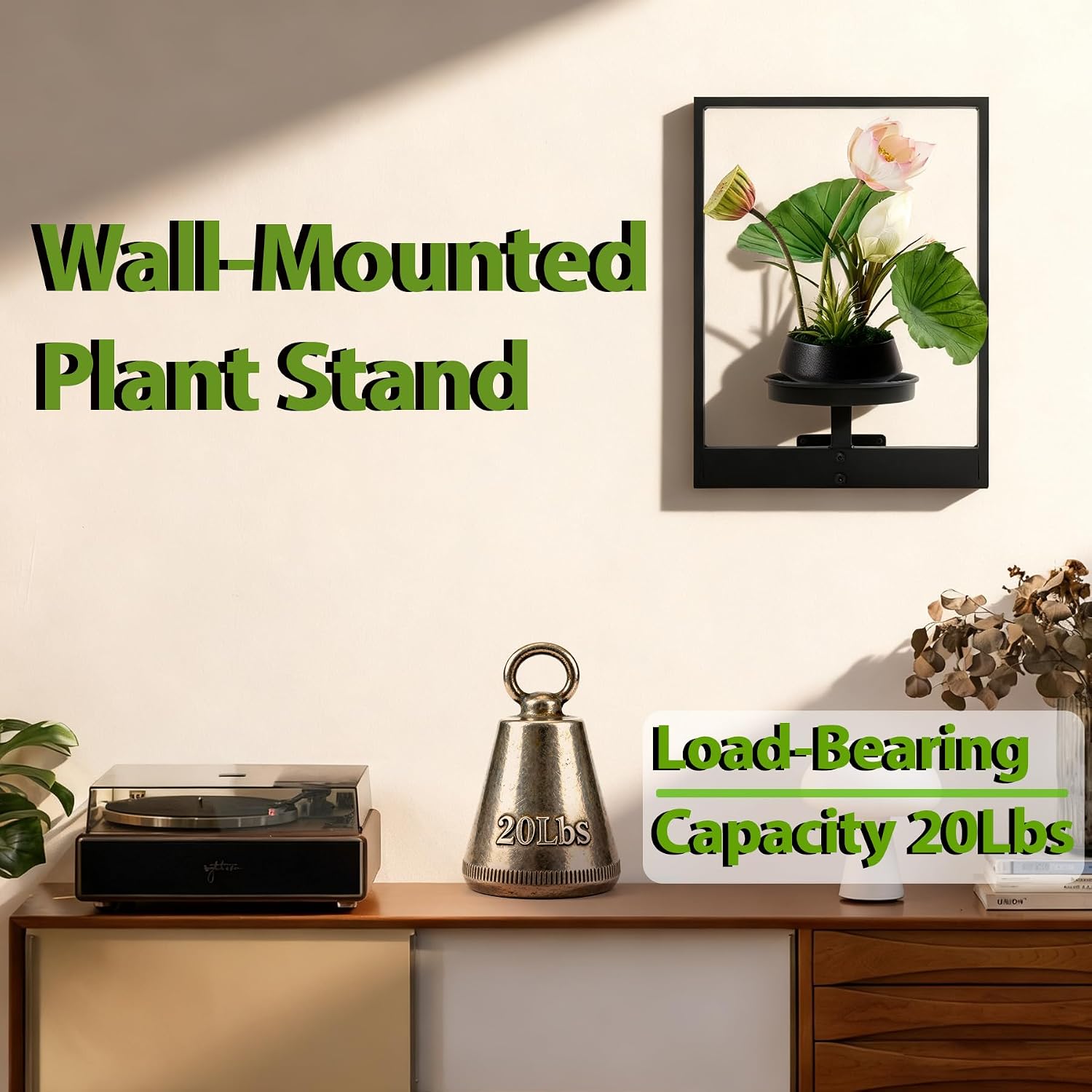 Thumbnail 2 de Vitalsvn Wall-Mounted Plant Stand, 3-Pack