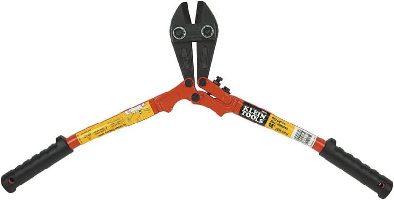Detalle 2 de Klein Tools 63314 Tagliabulloni 14 pollici: taglio centrale per metalli morbidi, medi e duri