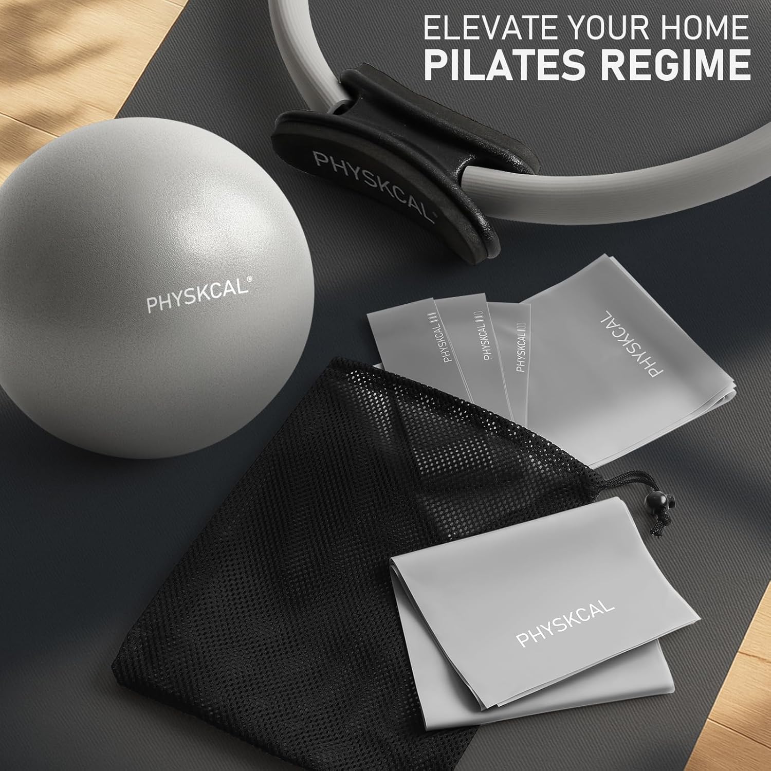 Thumbnail 6 de PhysKcal Pilates ring set for 15-inch workouts