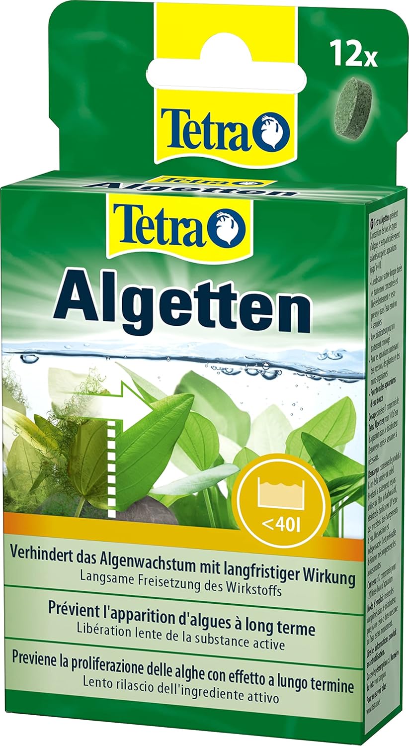 Tetra Algetten 12 compresse ad effetto lungo per prevenire la proliferazione delle alghe