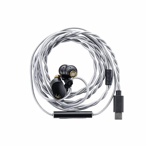 Detalle de Moondrop CHU II DSP: Auriculares con micrófono tipo C, rendimiento y precisión a prueba de detalle